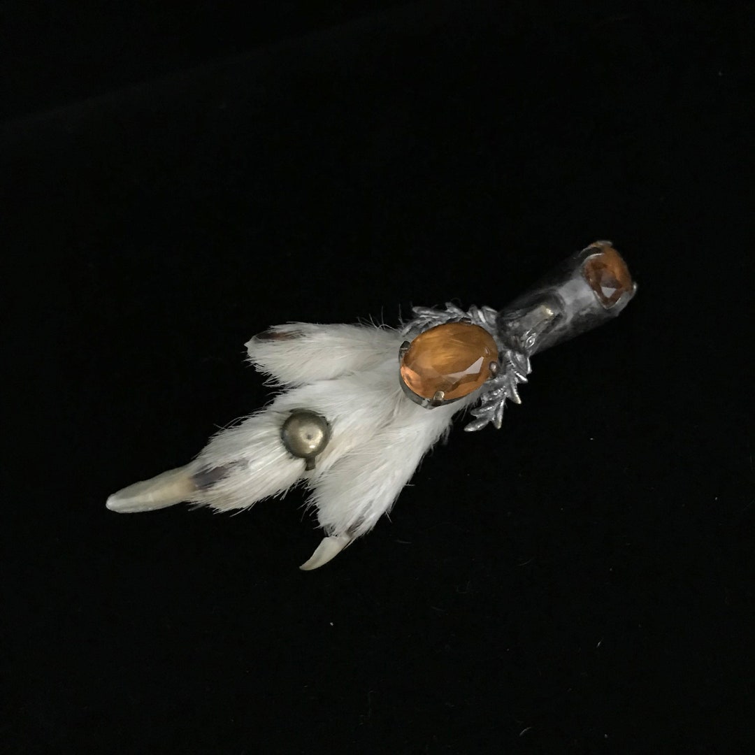 Antique Grouse Foot Brooch//bird Claw Hunting Trophy Etsy