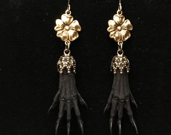 Taxidermy Rat Tail Earrings Real Rats Oddities - Etsy