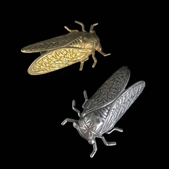 Cicada brooch deals