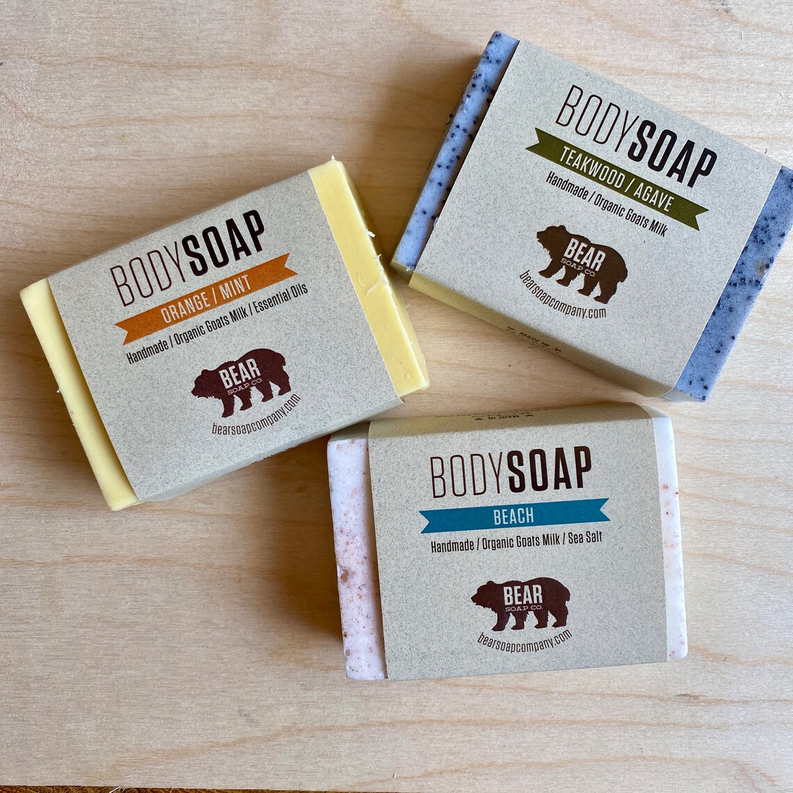 Bear Soap Etsy