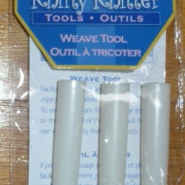 New Knifty Knitter  WEAVE Tool-Faster Easier Knitting