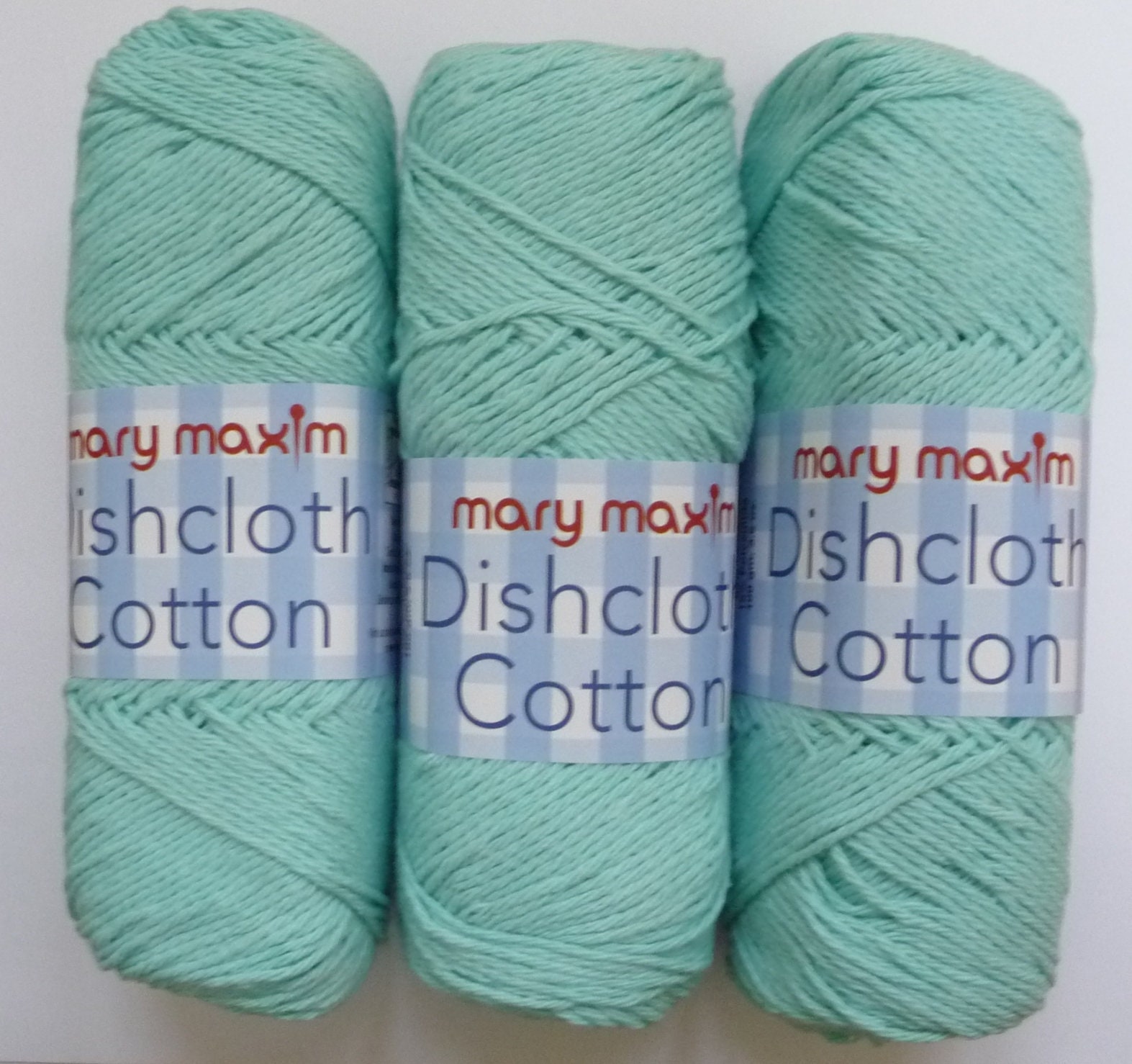 Mary Maxim Dishcloth Cotton Yarn - Ecru 