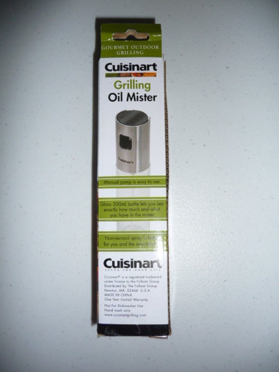 Cuisinart grilling top oil mister