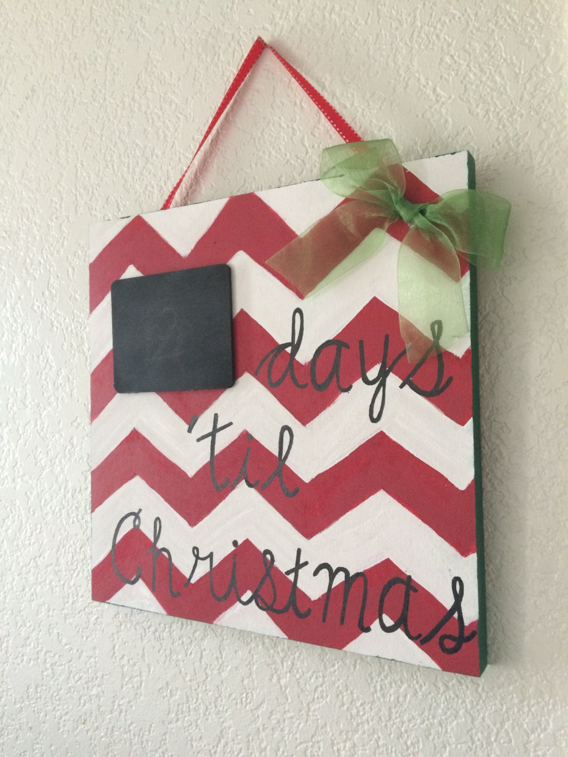 Days &#039;til Christmas christmas countdown | Etsy