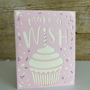 Card - Birthday Card - Make a wish