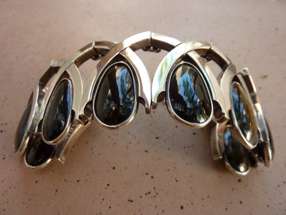 vintage antique bracelet ピアスリング VINTAGE EAGLE HARRY B YAZZIE EARRING CUFF BRACELET STERLING