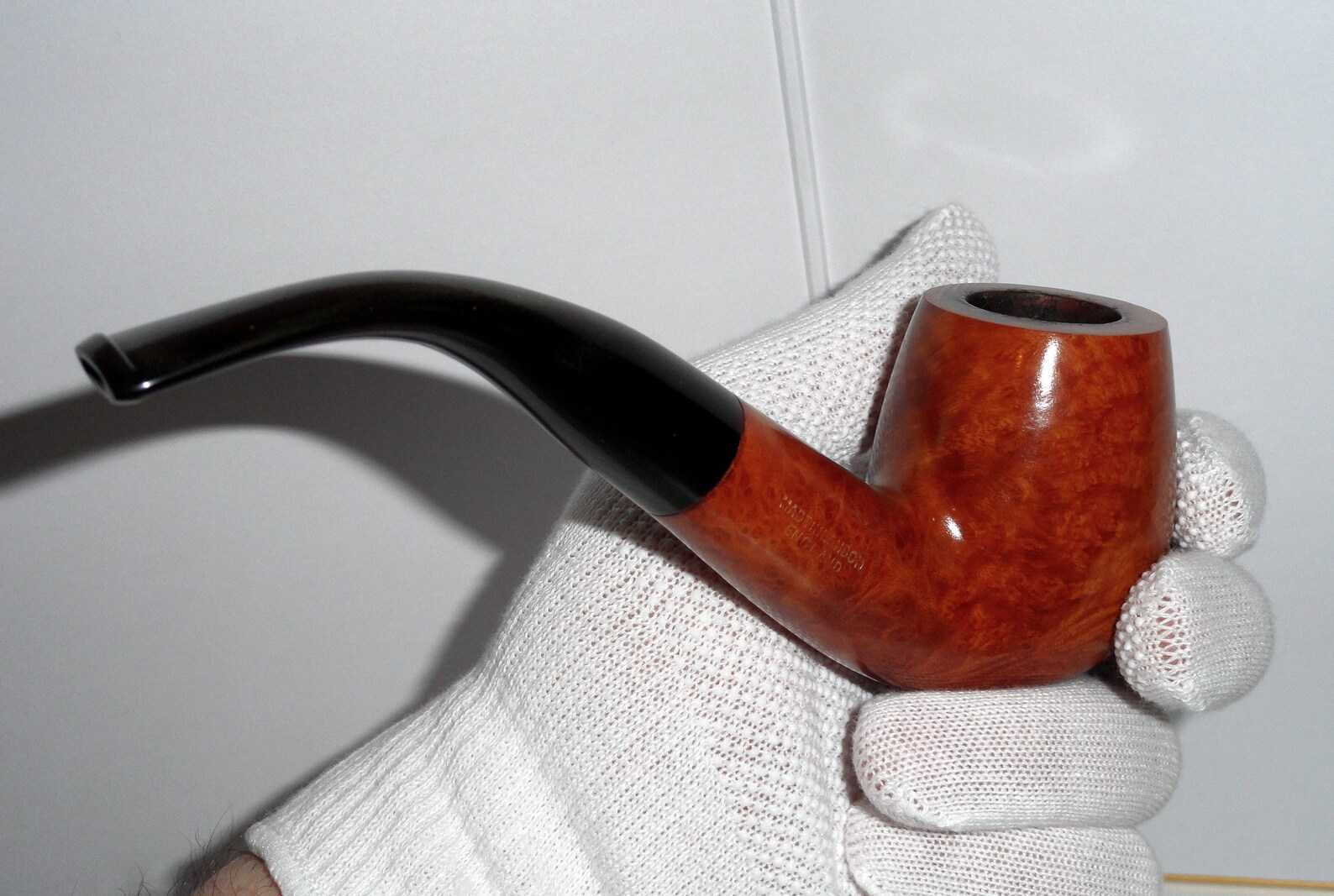 Large BENT Billiard Estate Pipe Handmad in London ENGLAND Etsy