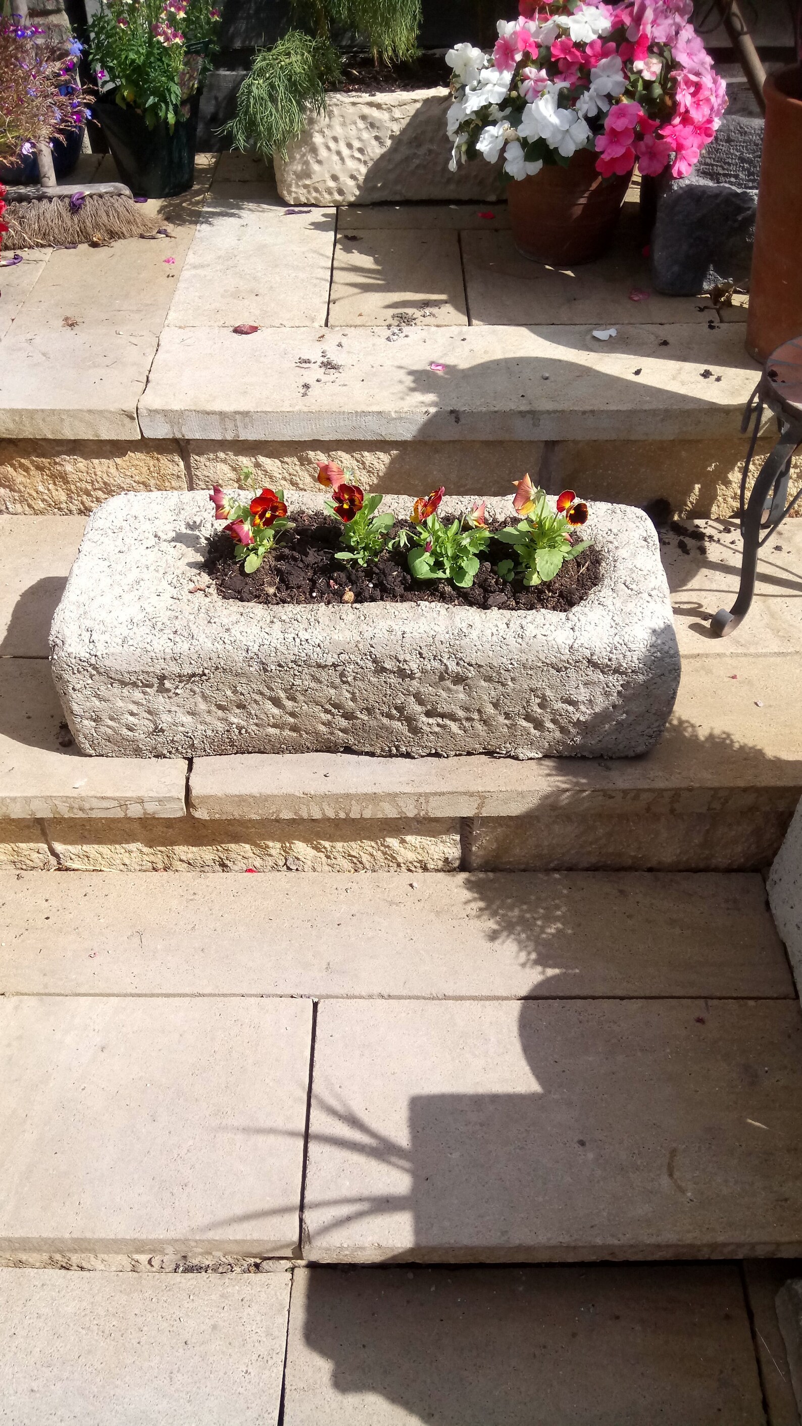 Lightweight garden troughs Etsy