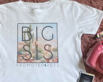 New Big Sis - New Big Bro - Being Promoted - Promoted Sibling Shirt - New Baby Announcement