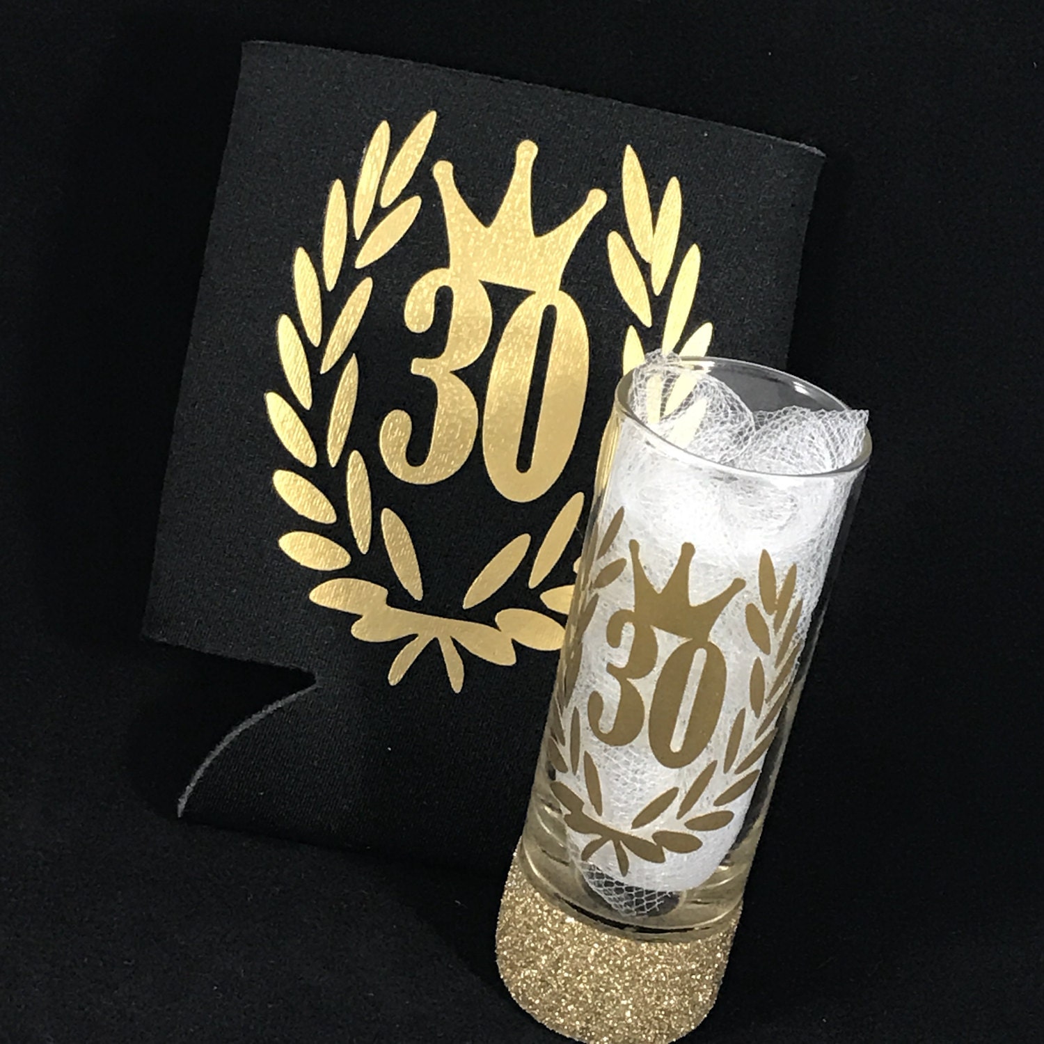 30th Birthday Shot Glass 30th Birthday Custom Shot Glass Etsy