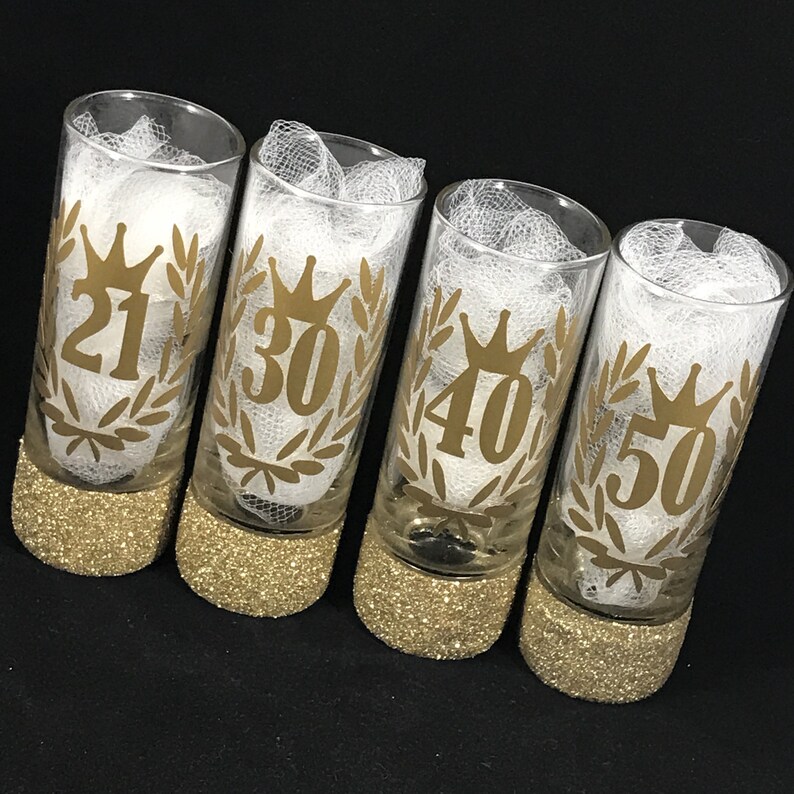 30th Birthday Shot Glass 30th Birthday Custom Shot Glass Etsy