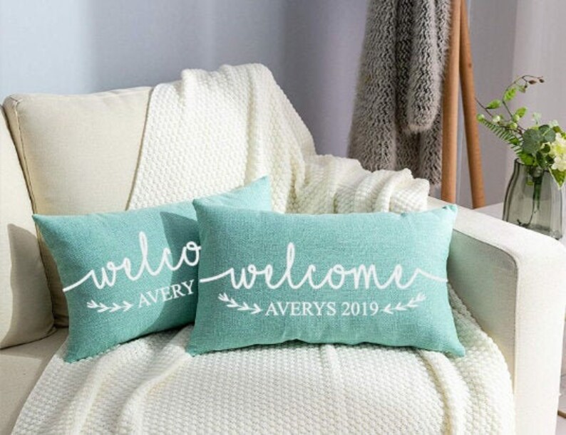 Personalized Pillow Pillow New Home Gift Etsy