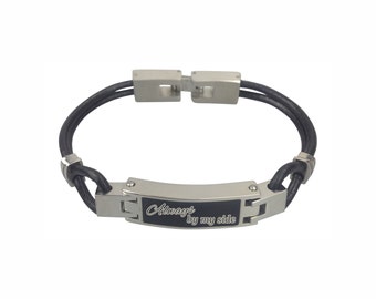 Personalisiertes Urnenarmband, Schmuck zur Erinnerung an die Asche Verstorbener, personalisiertes Trauergeschenk