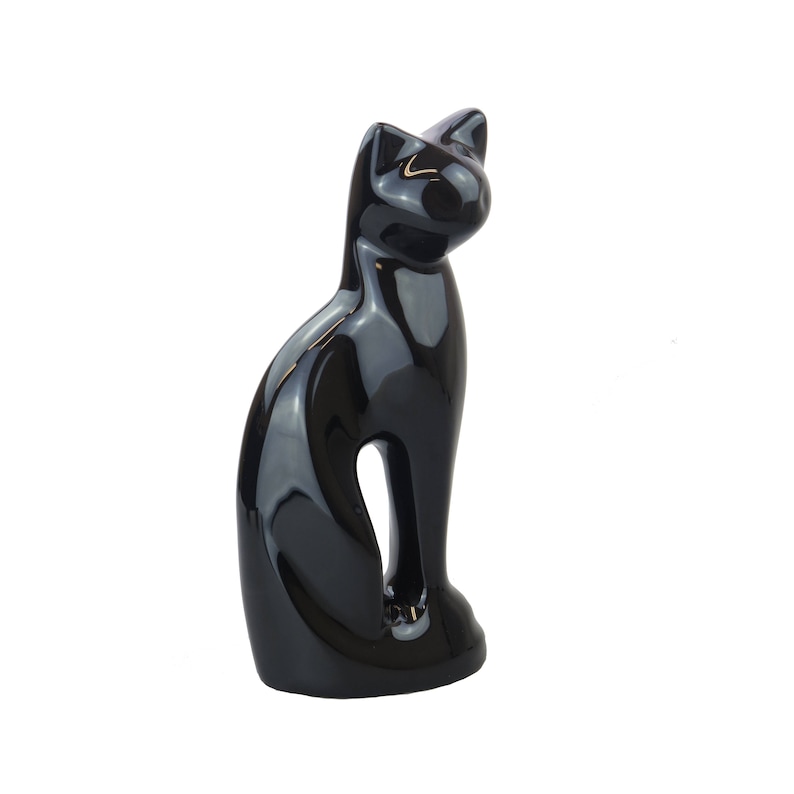 Cat Shaped Urn for Pet Cat Ashes Cremation Memorial Etsy UK Cat Shaped Urn for Pet Cat Ashes Cremation Memorial Etsy UK