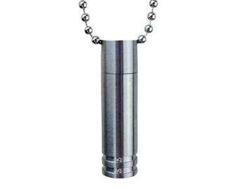 Cylinder Urn Pendant - Memorial Ash Keepsake Jewellery - Personalised Engraved