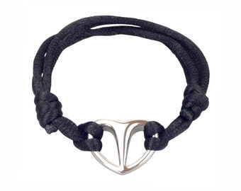 Pulsera con urna en forma de corazón Unity, joyería conmemorativa para cenizas de cremación, regalo de condolencia personalizado.