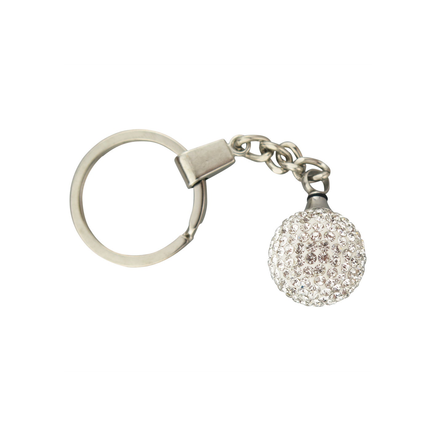 Swarovski crystal ball keyring sale