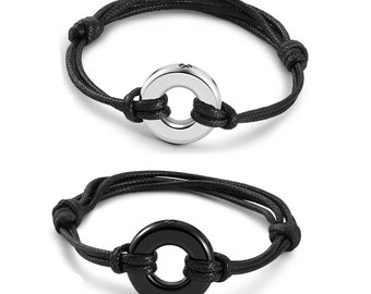 Silbernes Urnenarmband, Schmuck zur Erinnerung an die Asche Verstorbener, personalisiertes Erinnerungsgeschenk