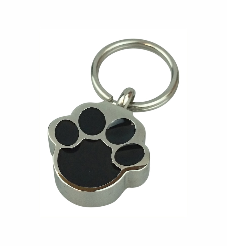 Paw Urn Keychain Memorial Ash Keepsake Jewellery Etsy