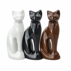 Cat Shaped Urn for Pet Cat Ashes Cremation Memorial