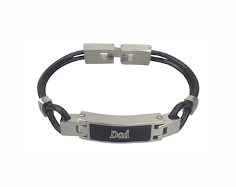 Armband mit der Urne für Väter, Erinnerungsschmuck zur Aufbewahrung der Asche Verstorbener, personalisiertes Trauergeschenk