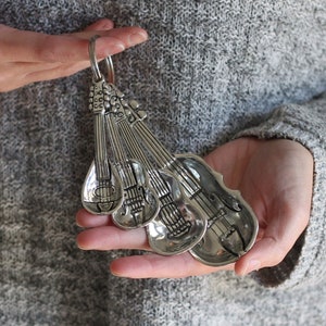 Handmade Pewter Measuring Spoons | Instruments