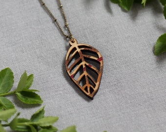 Handmade Wooden Jewelry | Alicia Necklace