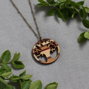 Handmade Wooden Jewelry | Elizabeth Necklace