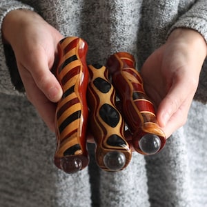 Handmade Wooden Inlay Teleidoscope | 5.5 Inch and 4.5 Inch Collector&#39;s Item