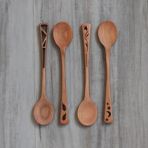 Handmade Wooden Spoon | 4 Designs
