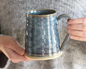 Handmade Pottery | Wavy 14 oz. Mug {6 Glazes}