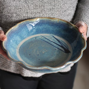 Handmade Pottery | Large Pie Plate (9 colors)