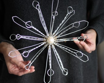 Wire Tree Toppers | Snowflakes and Stars