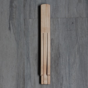 Handmade Wooden Salad Tongs Maple