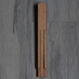 Handmade Wooden Salad Tongs Oak