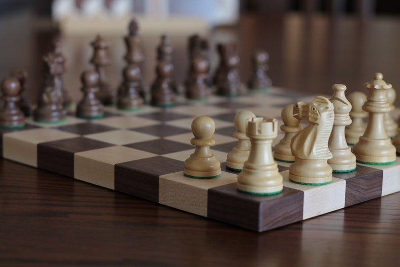 Handmade Solid Wood Chess Boards image 4