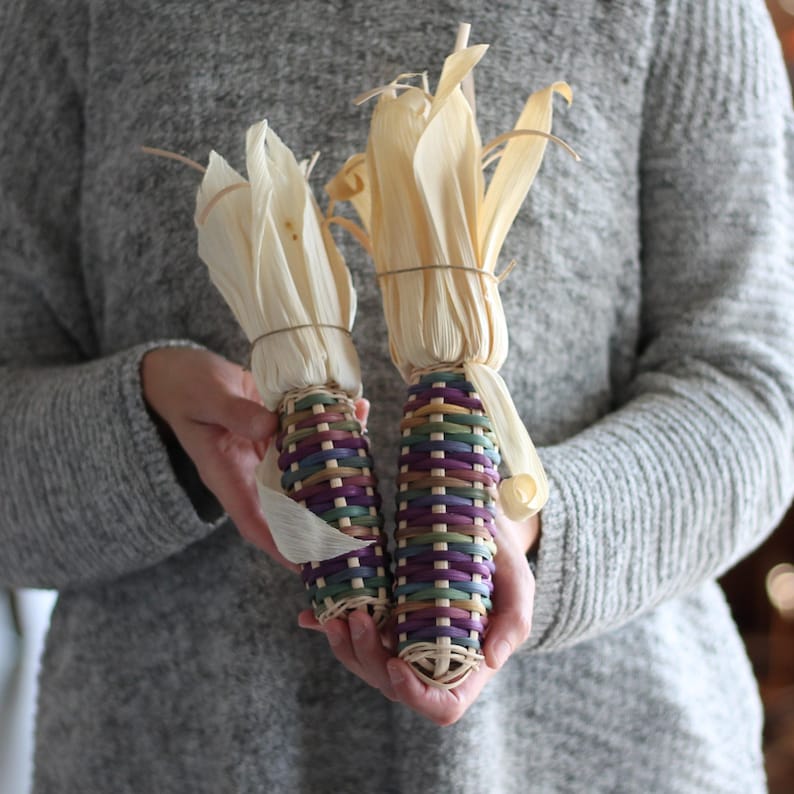 String Corn Together Handmade Woven Corn | Fall Décor - Etsy