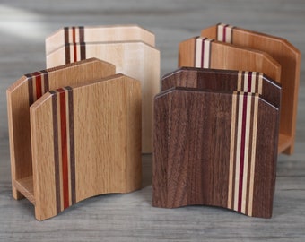 Napkin Holder | Striped Design