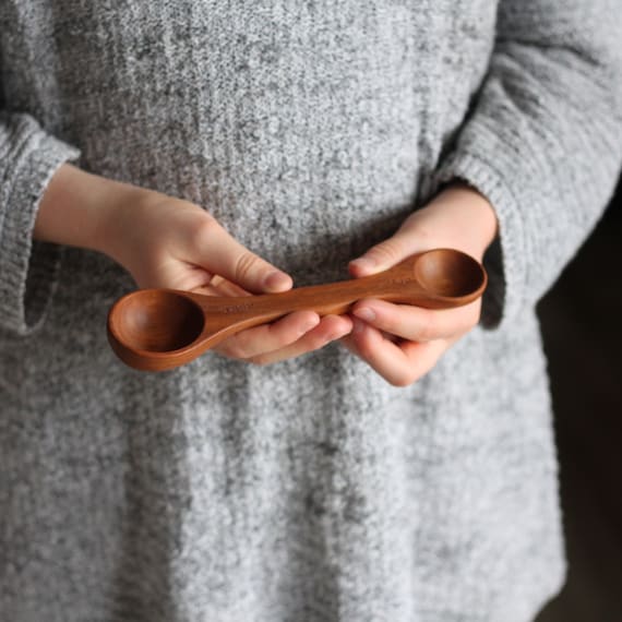 Handmade Wooden Kitchen Utensils | Measuring Spoon