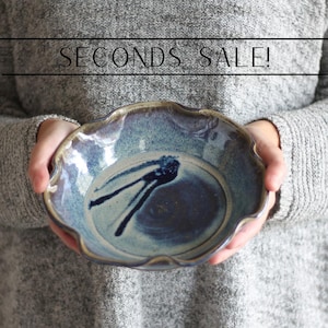 SECONDS SALE | Handmade Pottery | Small Pie Plate (9 colors)
