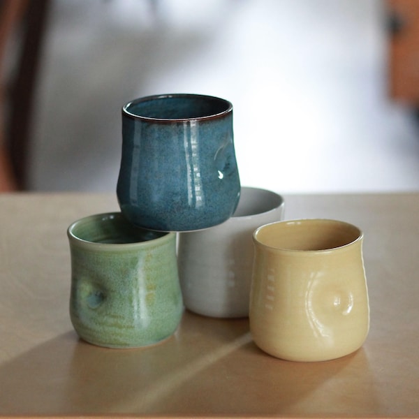 Handmade Pottery | Espresso Cup | Thumb Cup