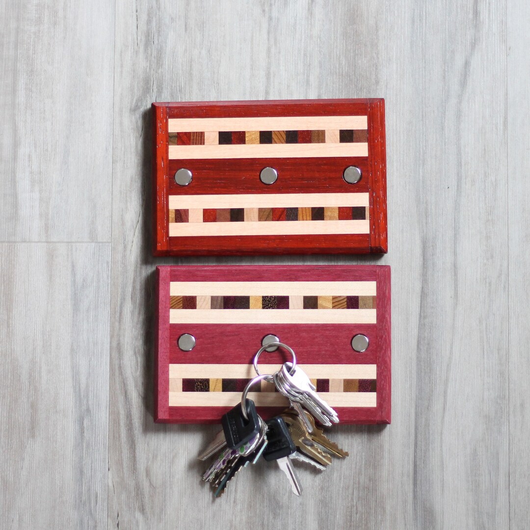 Handmade Wooden Small Key Holder 3 Etsy
