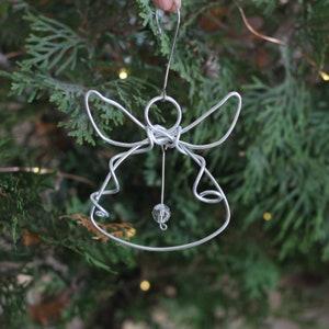 Handmade Wire Angel Ornaments - Etsy