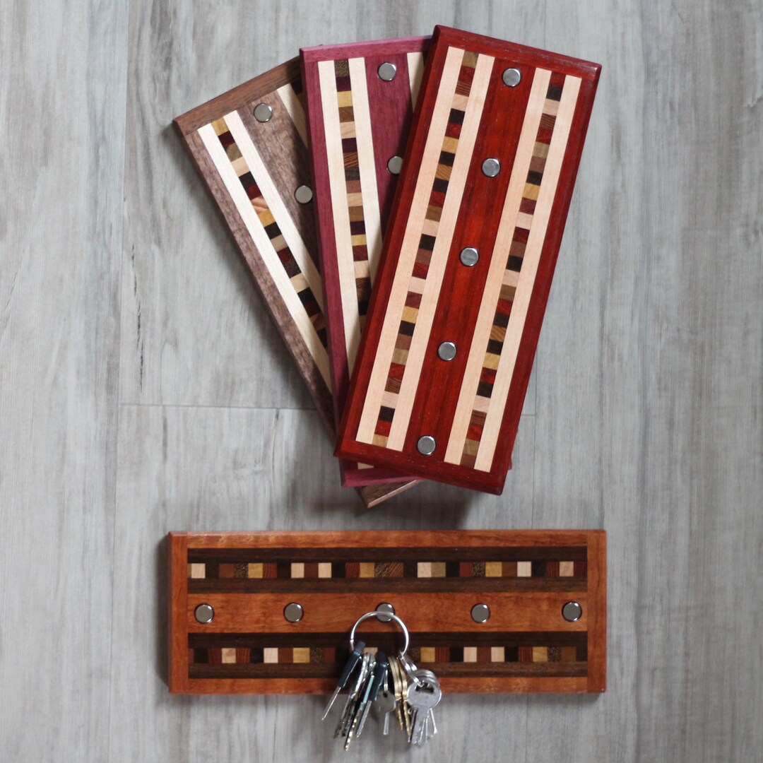 Large Key Holder 5 Magnets - Etsy