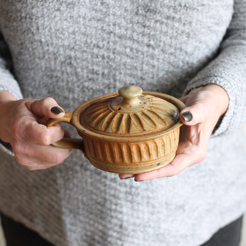 Handmade Pottery Egg Cooker 10 colors Etsy