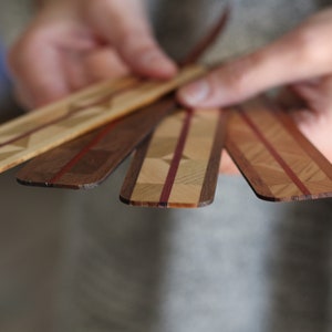 Handmade Wooden Bookmark image 4