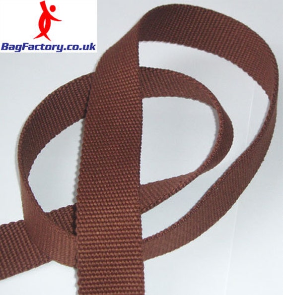38mm CANVAS TAPE HEAVY COTTON BUNTING WEBBING DECORATION HANDLES
