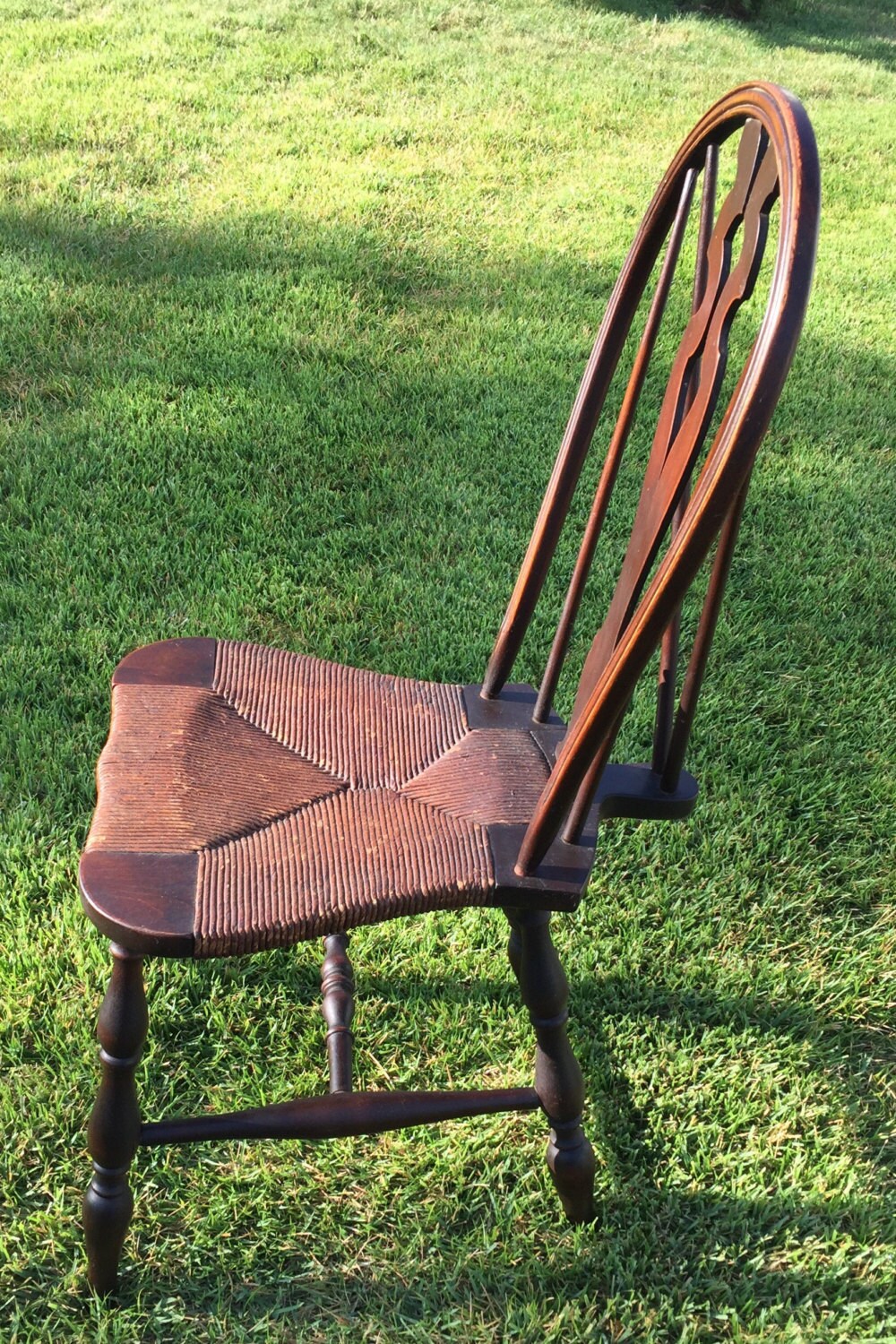 Vintage Karpen Bow Back Windsor Inspired Chair featuring Etsy