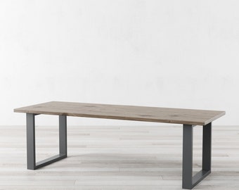 Holborn Light Grey Oak Dining Table