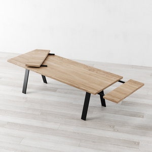 Albert Extendable Natural Oak Dining Table